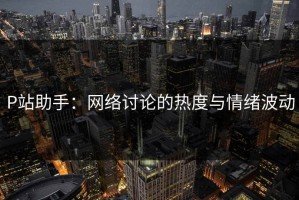P站助手：网络讨论的热度与情绪波动