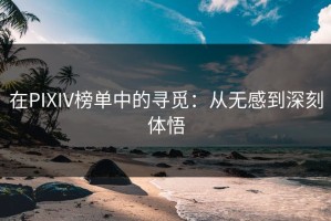在PIXIV榜单中的寻觅：从无感到深刻体悟