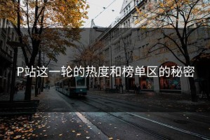P站这一轮的热度和榜单区的秘密