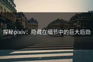 探秘pixiv：隐藏在细节中的巨大后劲